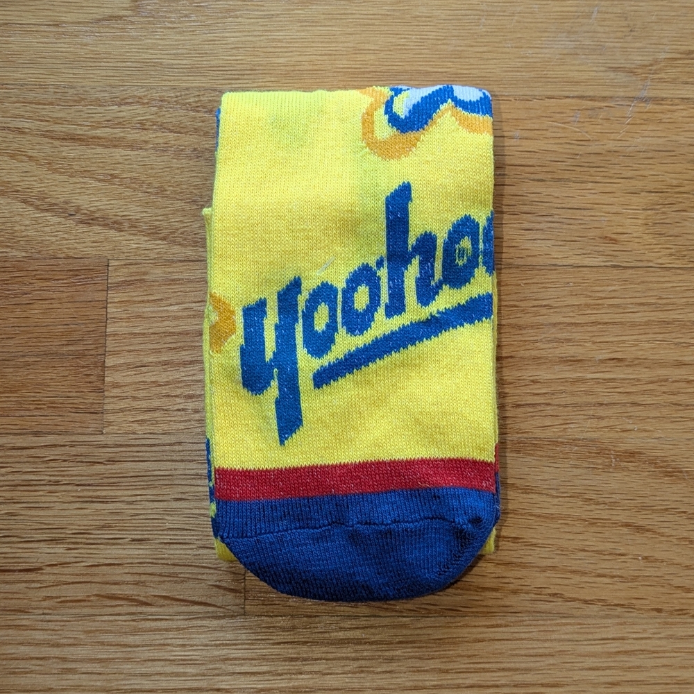 ❤️ yoohoo chocolate Novelty Crew Socks NWOT
